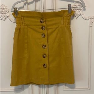 Yellow skirt